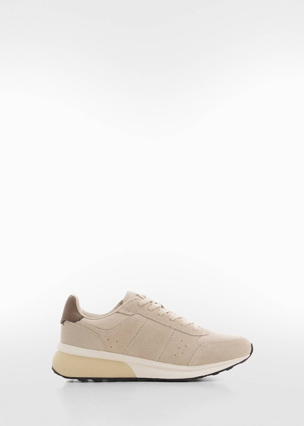 Mango Sneakers mit kontrastierenden Lederdetails Letzter Tag
