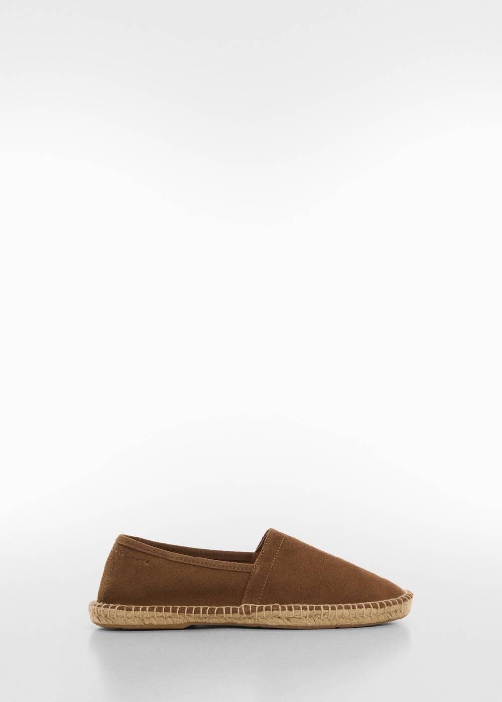 Mango Espadrille aus Rauleder und Jute Nur für heute