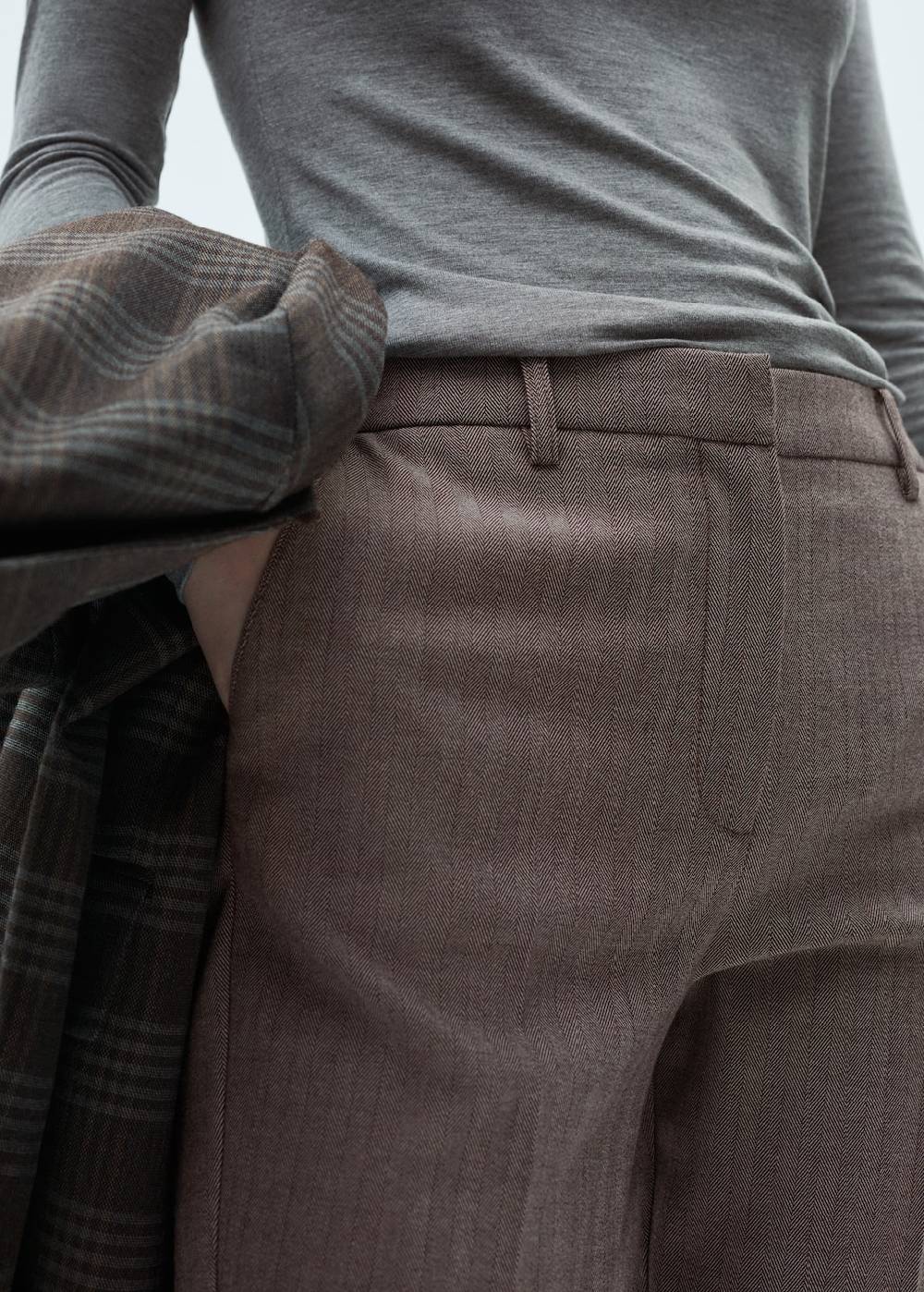 Mango Skinny Hose mit mittelhohem Bund Speichern exportieren