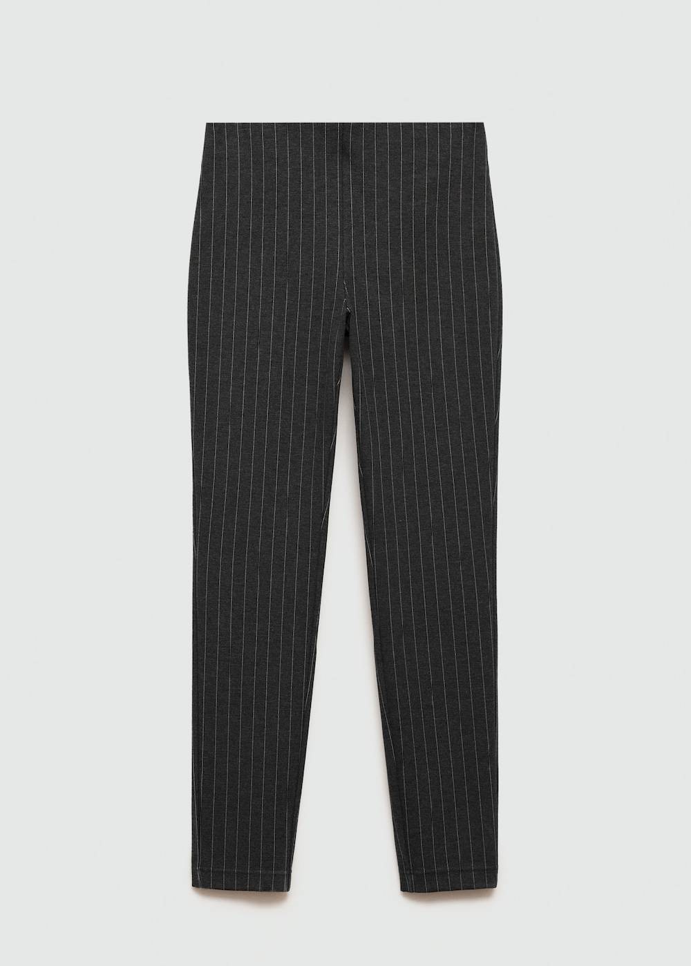 Mango Gestreifte Leggings mit hoher Bundhöhe Kostenloser Versand