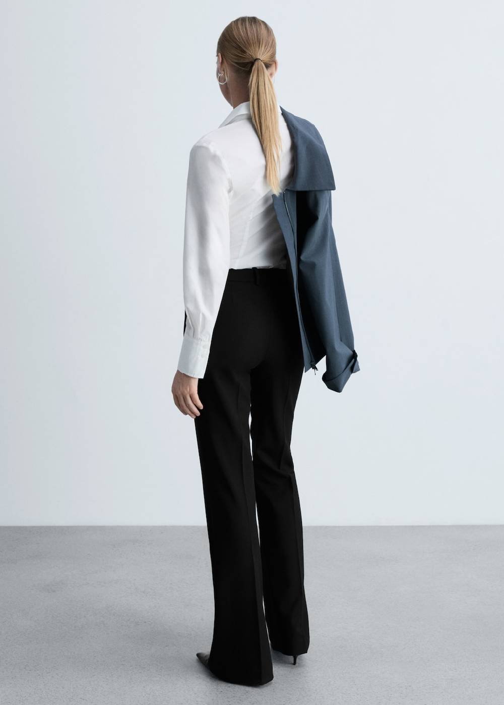 Mango Ausgestellte Hose mit Taschen Fabrikpreis