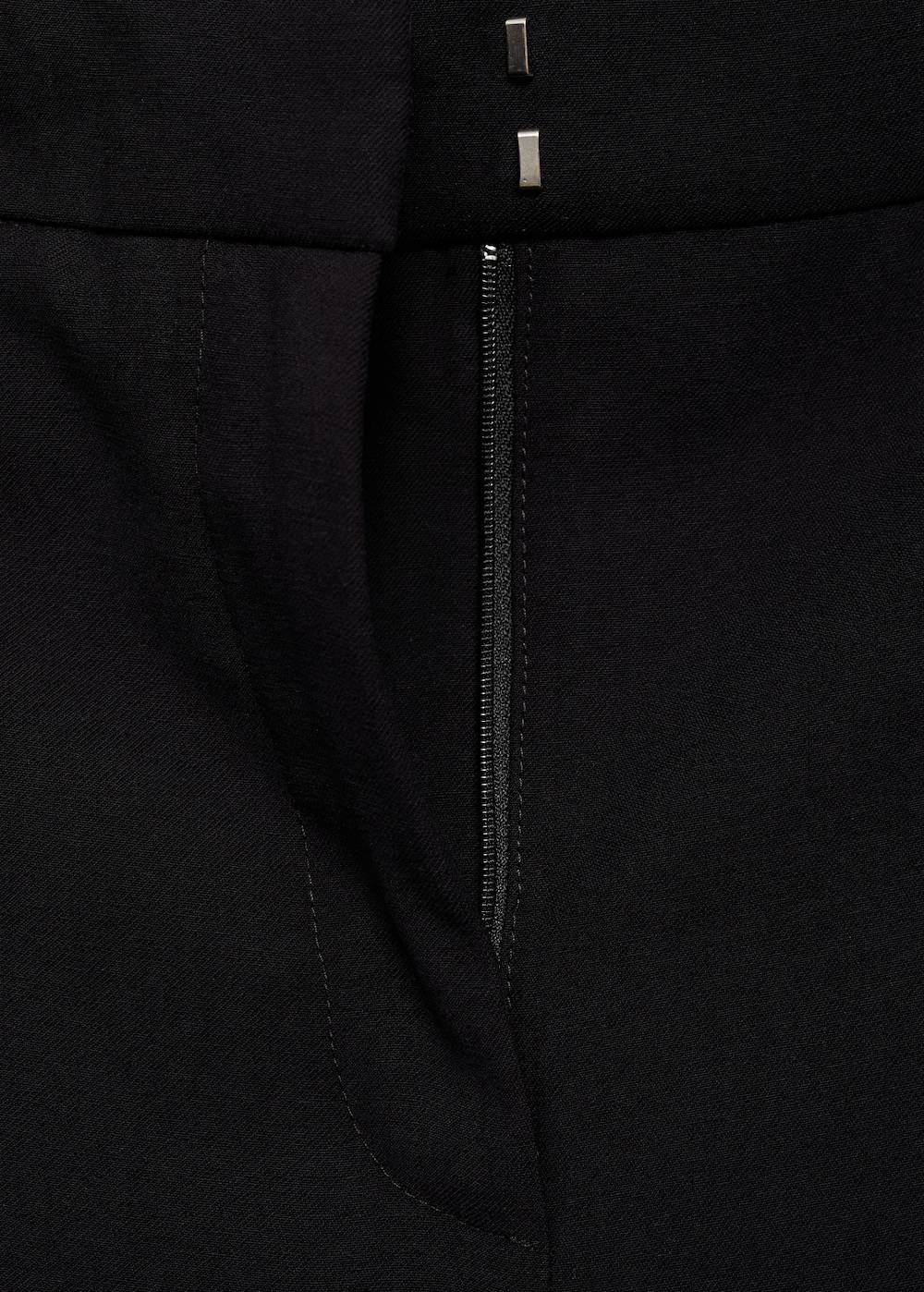 Mango Wideleg-Bundfaltenhose Begrenztes Angebot