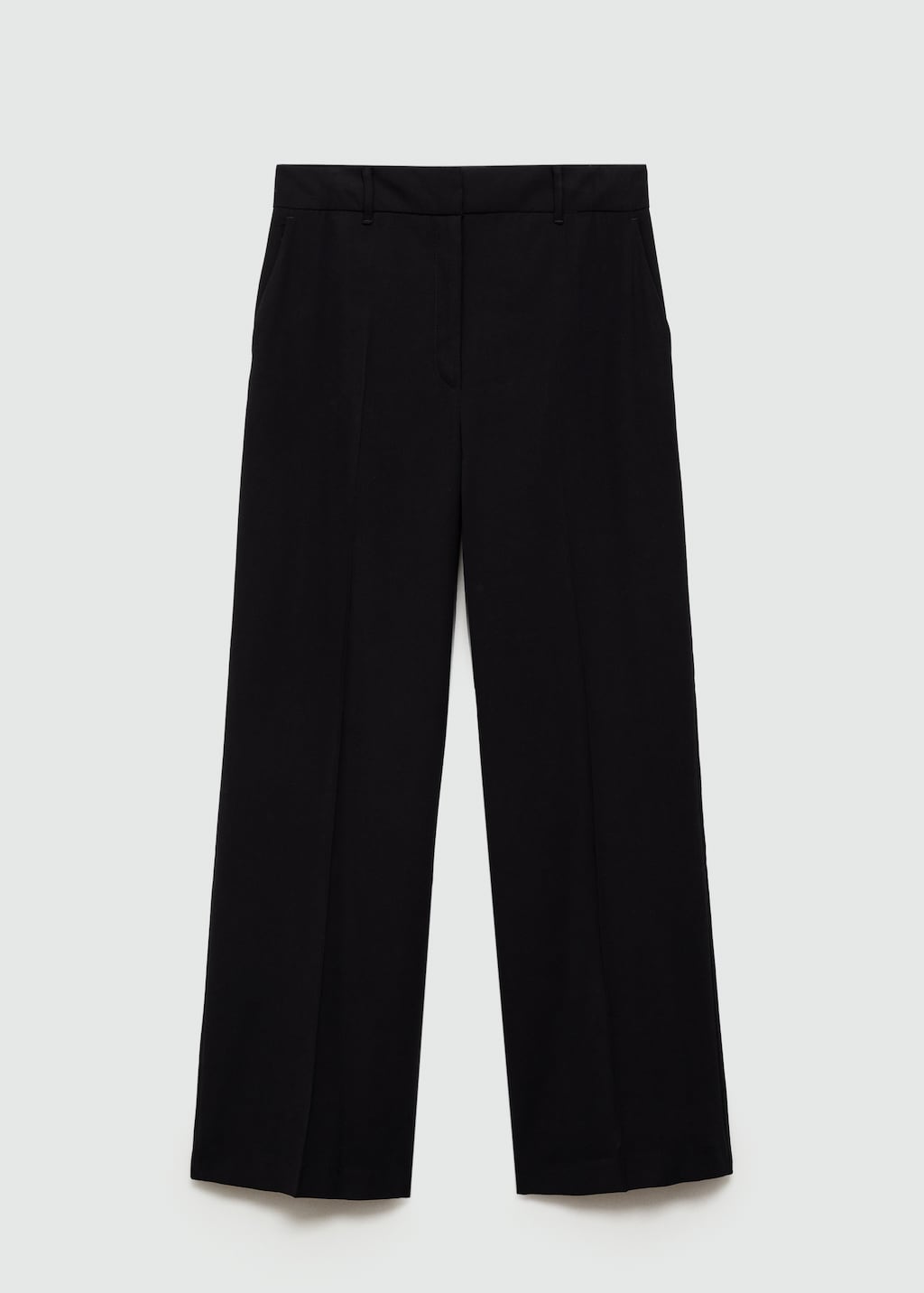 Mango Wideleg-Bundfaltenhose Begrenztes Angebot