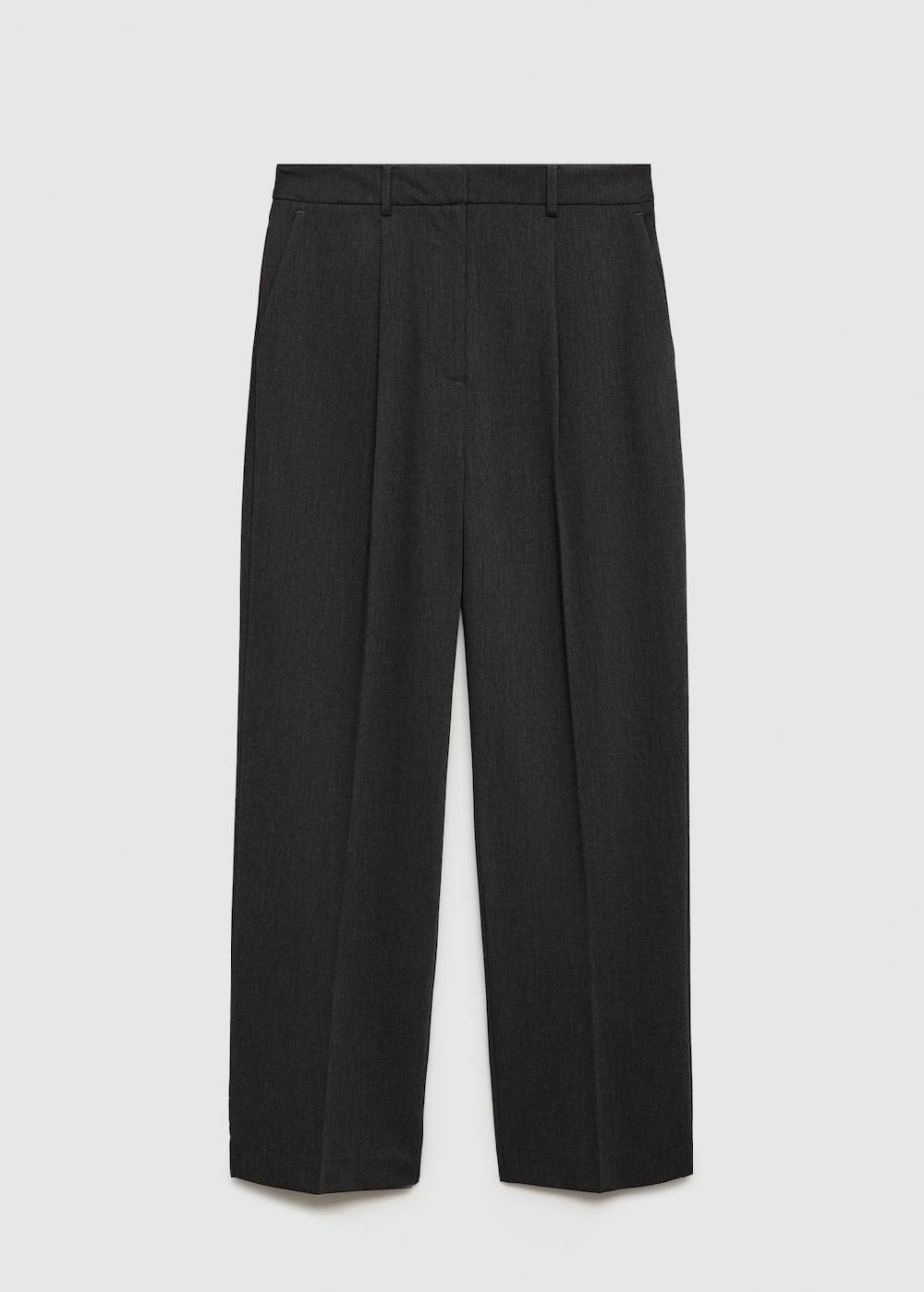 Mango Gerade Bundfaltenhose Neueste Mode