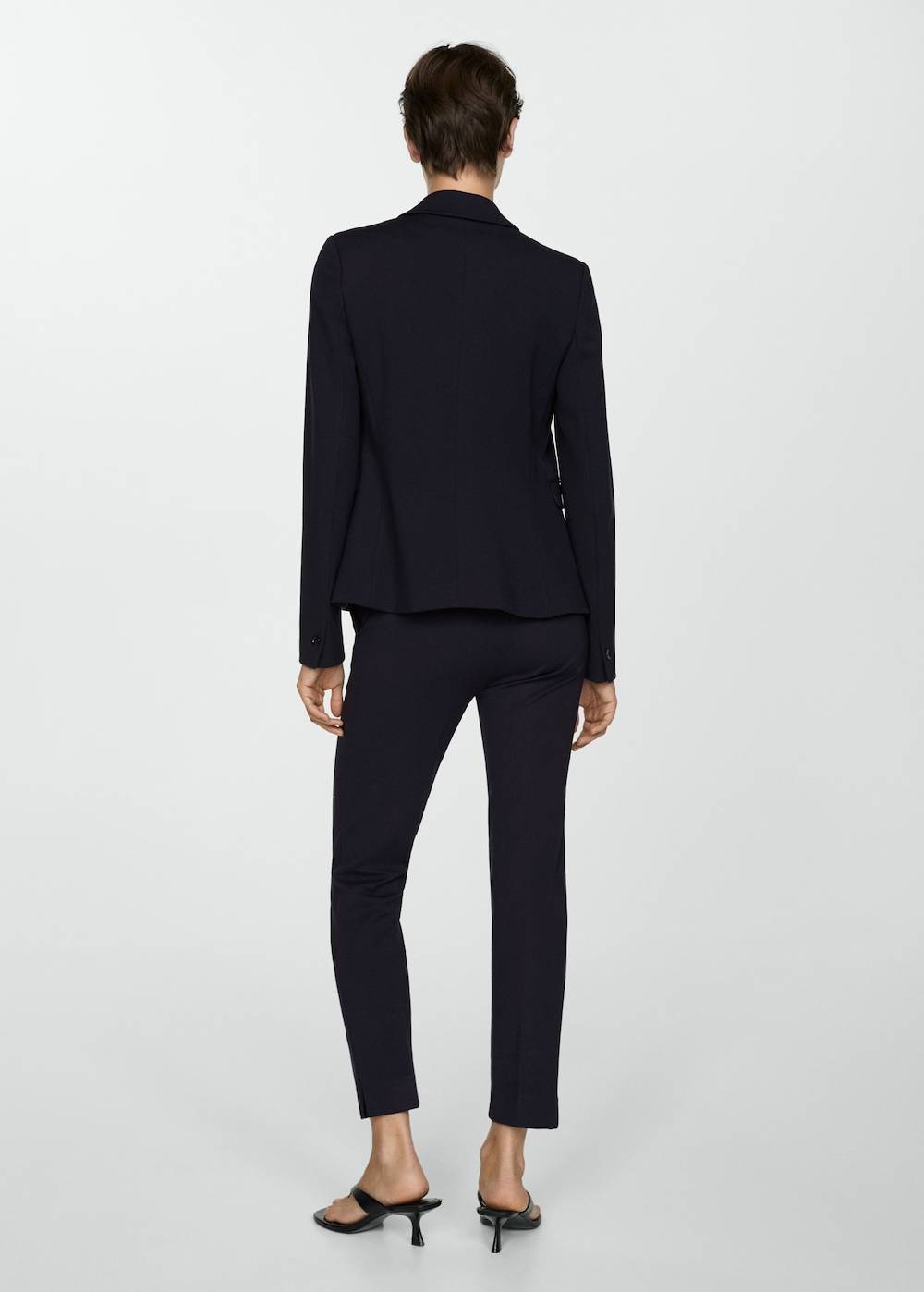 Mango Gerade Hose aus Romanit-Jersey Online Outlet