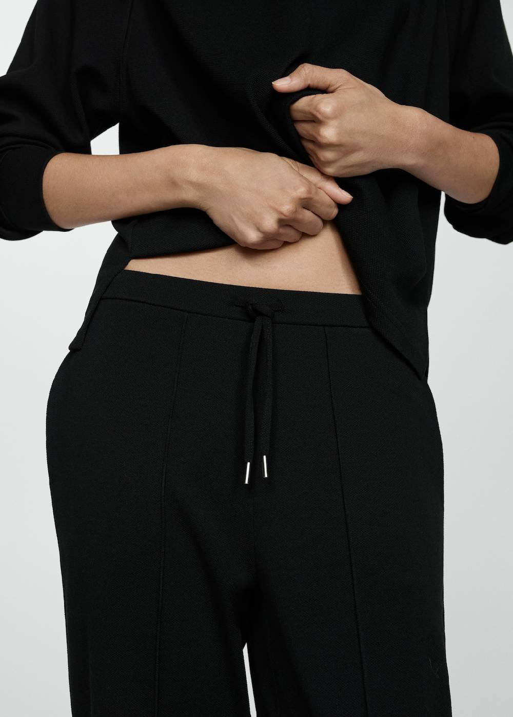Mango Jogger Pants mit Nähten Exklusive Angebote