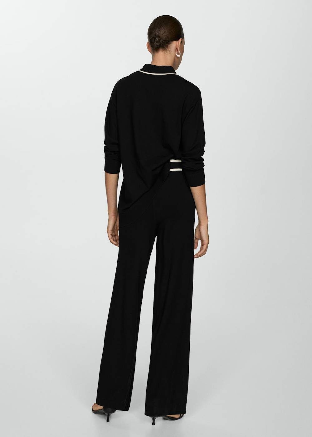 Mango Gerade Strickhose Räumungsverkauf