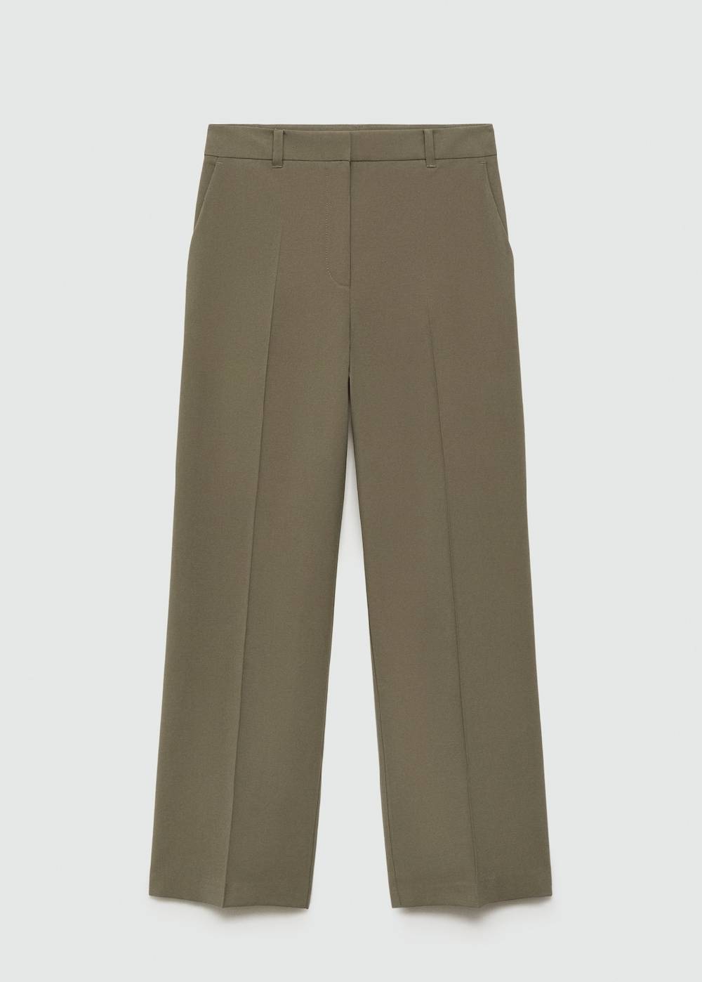 Mango Wideleg-Bundfaltenhose Begrenzte Freigabe