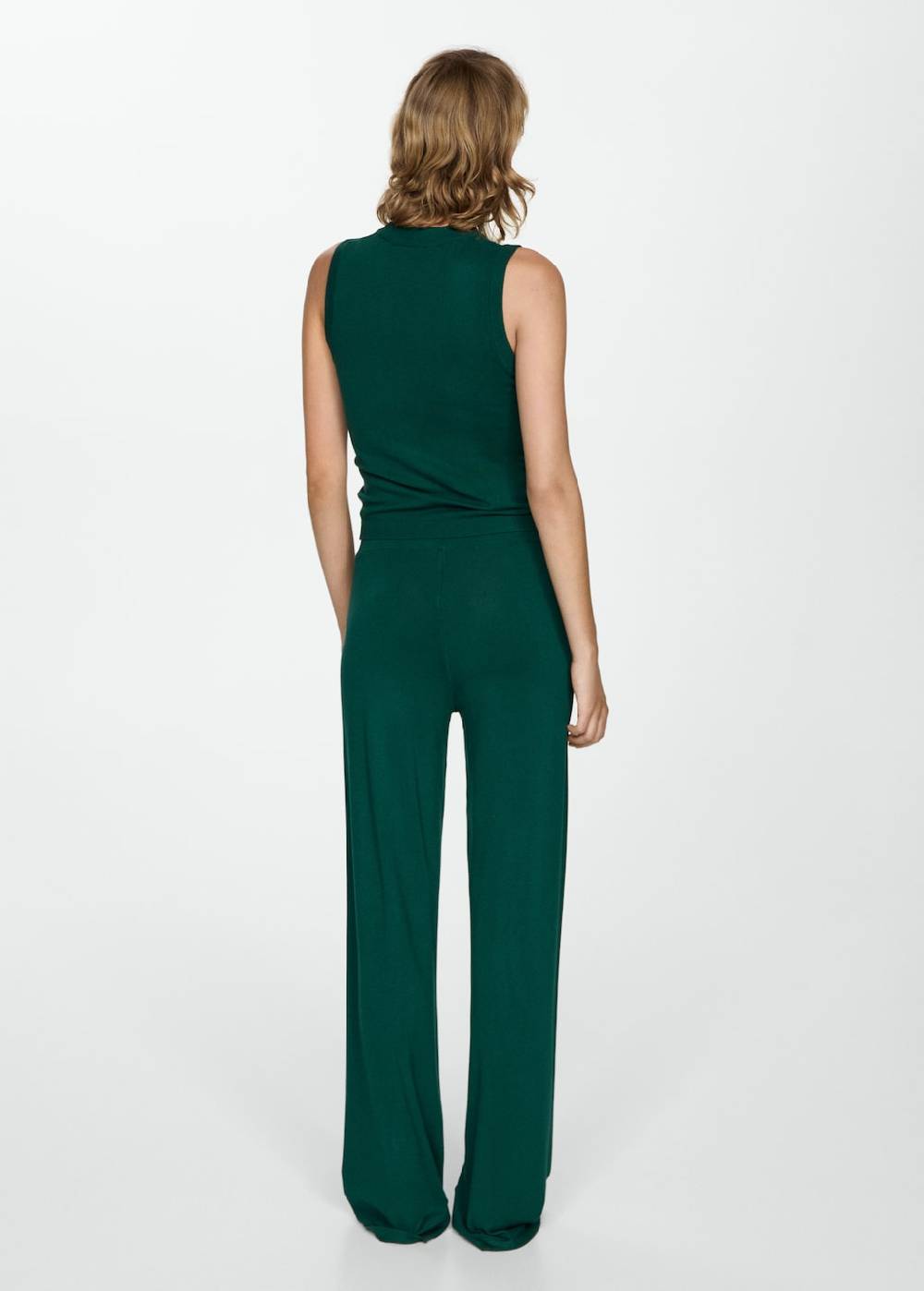 Mango Wideleg-Strickhose Neueste Stile