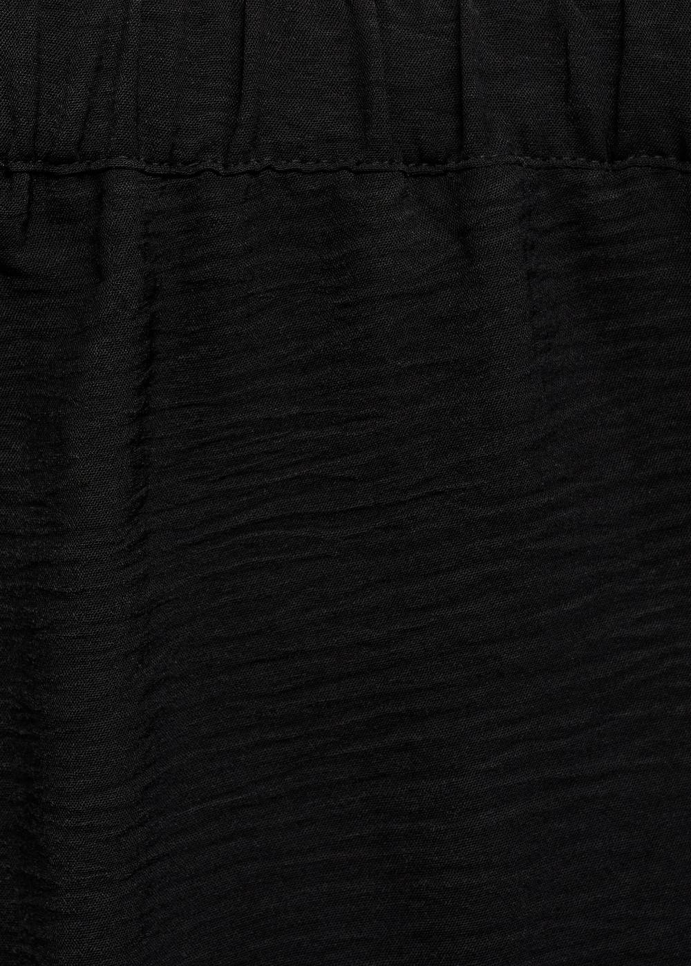 Mango Strukturierte, fließende Hose Letzter Tag