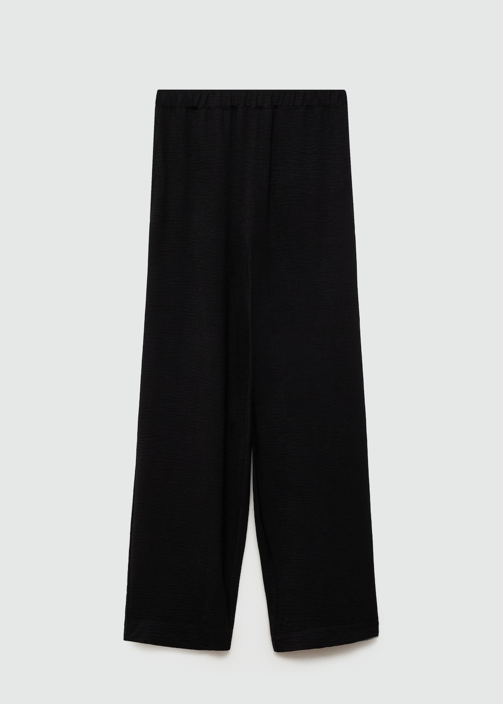 Mango Strukturierte, fließende Hose Letzter Tag