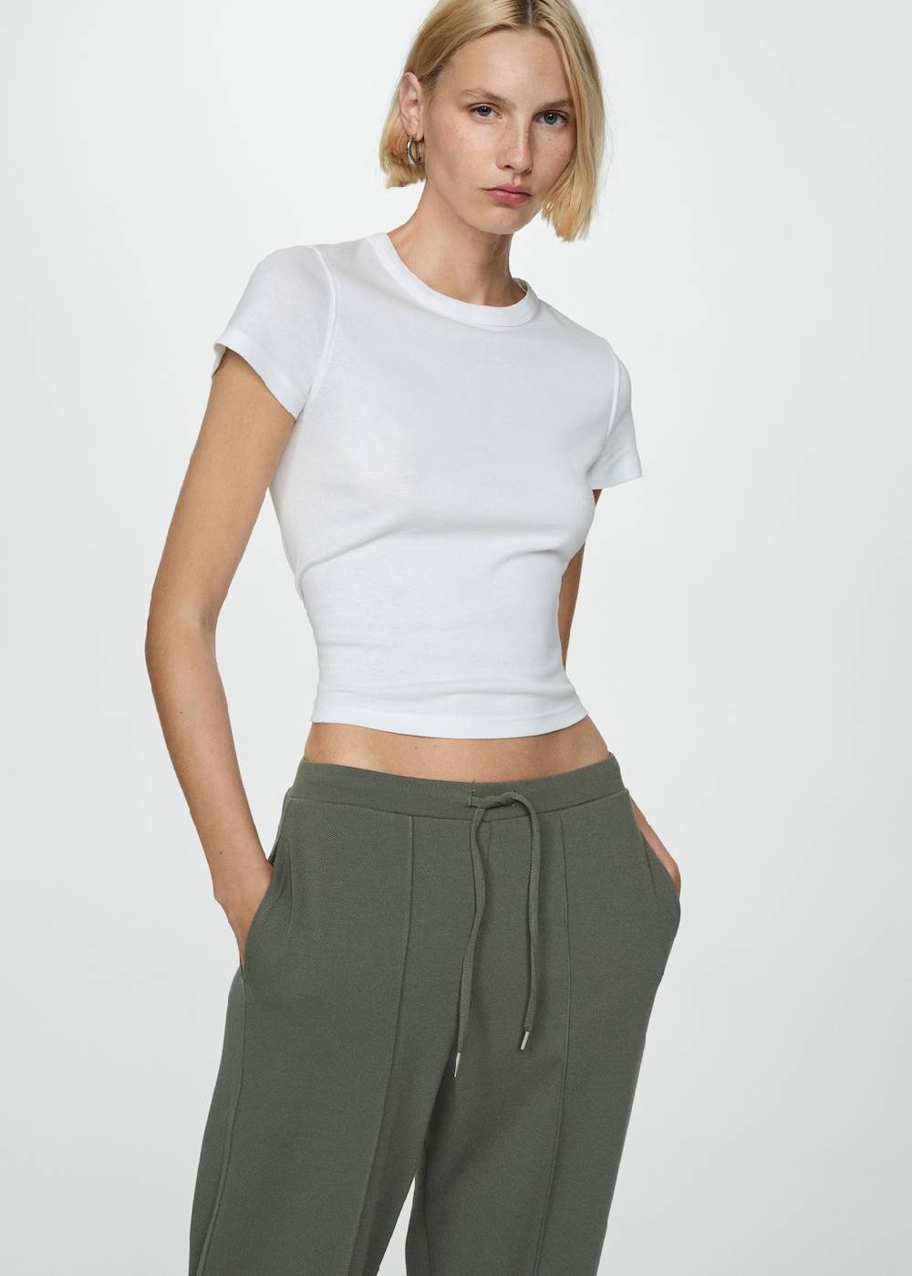 Mango Jogger Pants mit Nähten Zeitbegrenzte Promotion