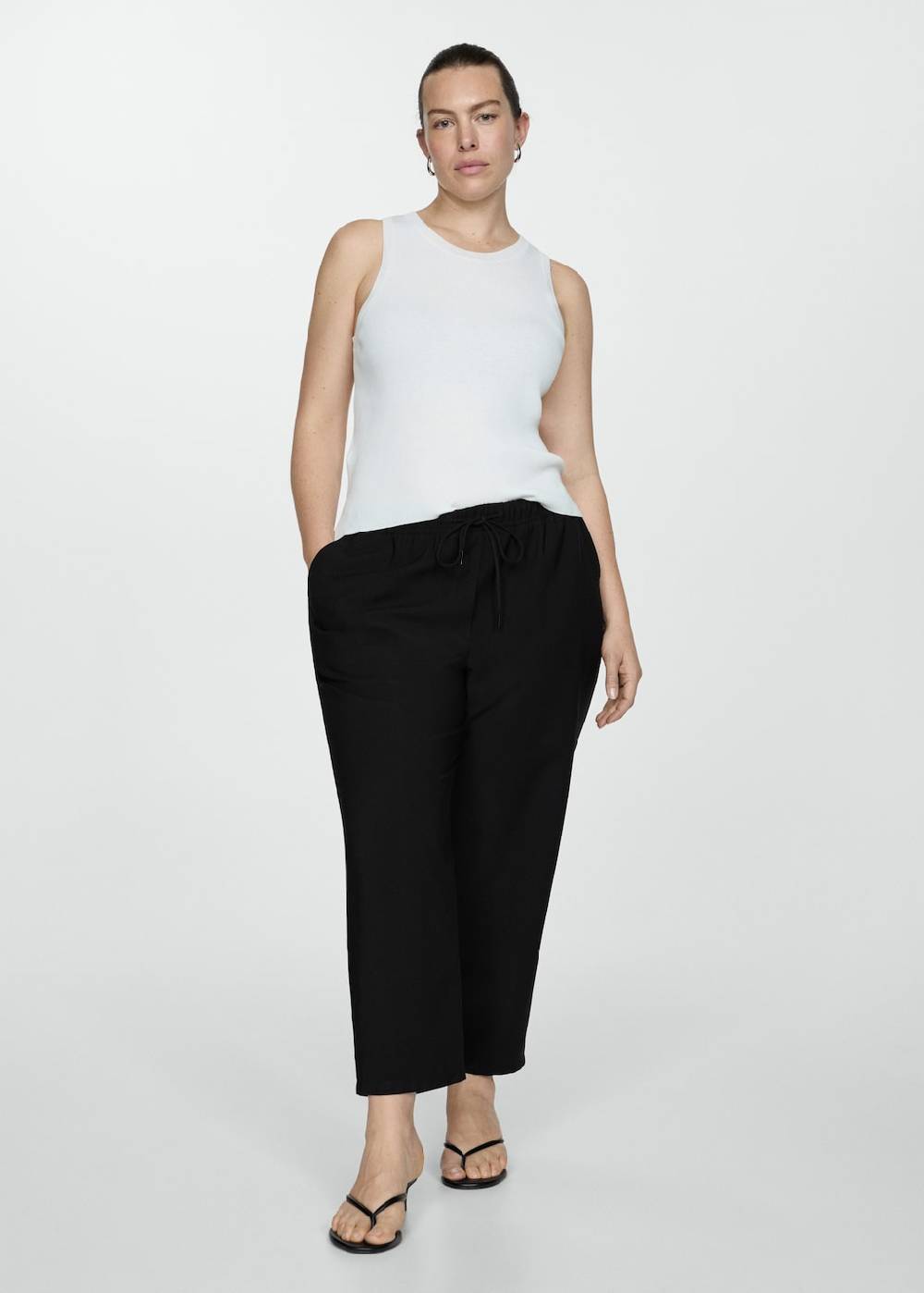 Mango Jogger Pants mit Kordel Bis zu 55% Rabatt
