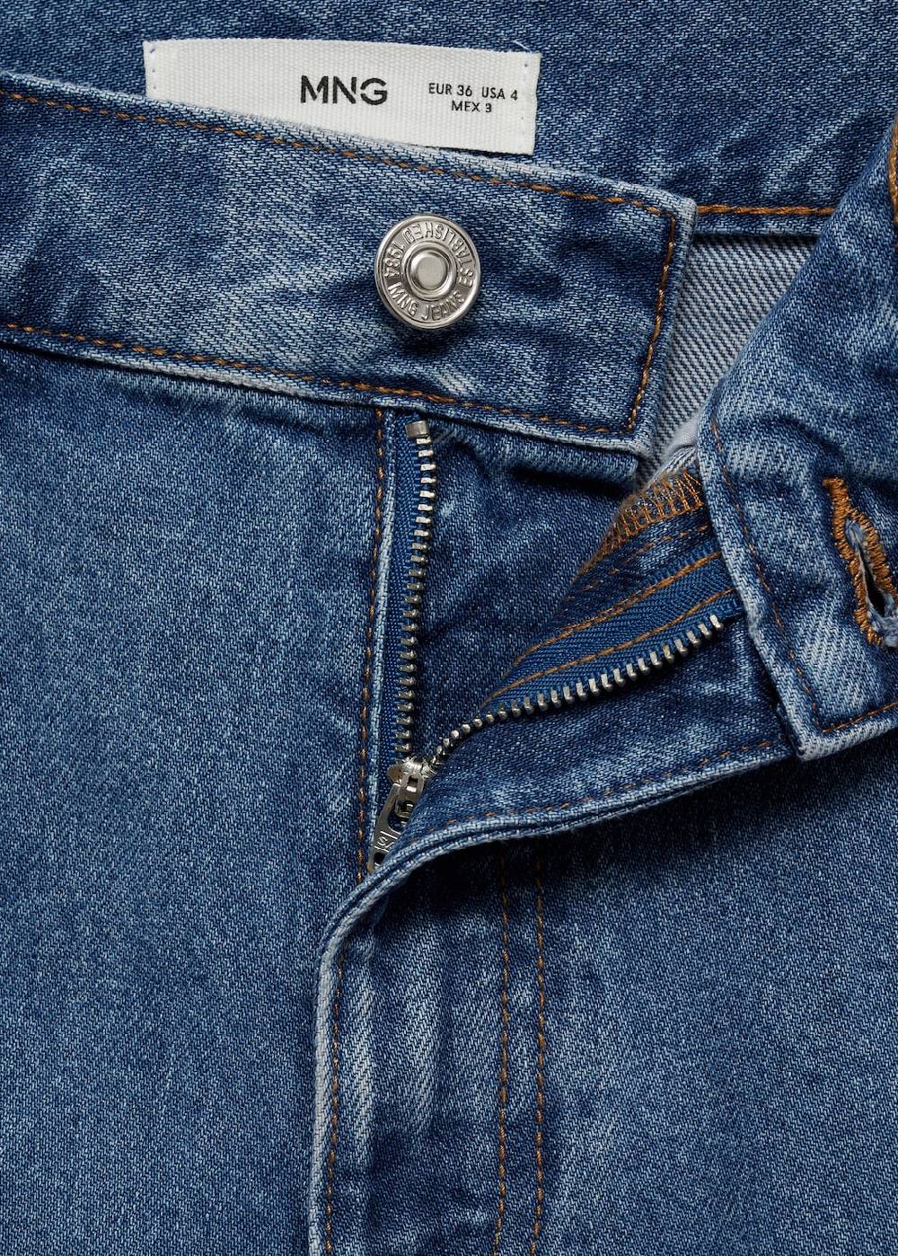 Mango Jeans-Shorts mit hoher Taille Super Rabatt
