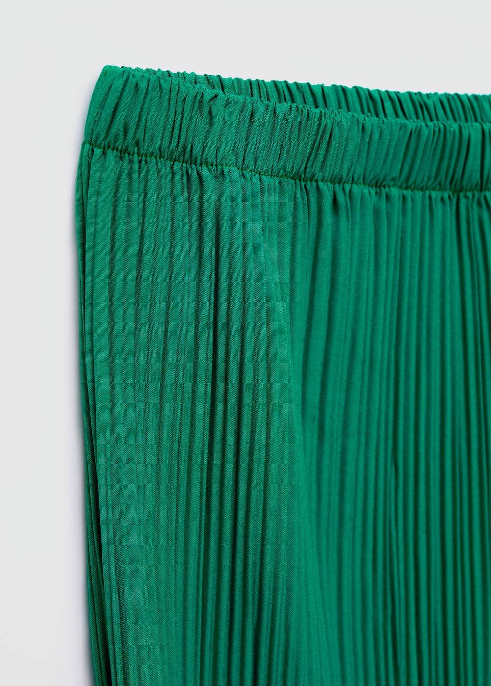 Mango Fließende Plissée-Hose 50% Rabatt für begrenzte Zeit