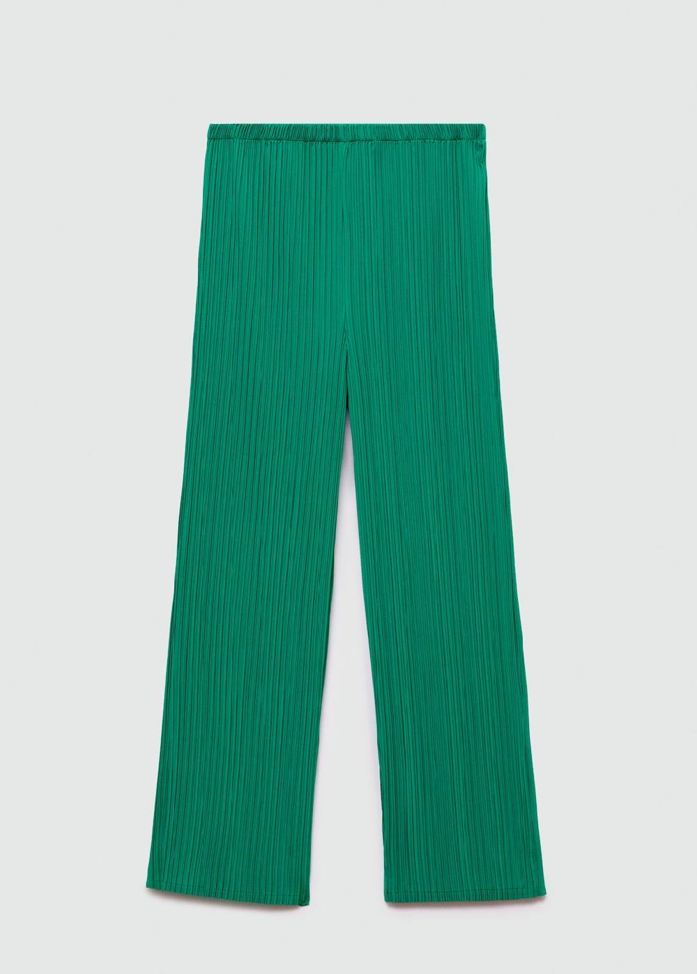 Mango Fließende Plissée-Hose 50% Rabatt für begrenzte Zeit