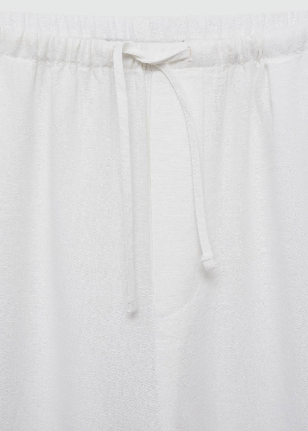 Mango Gerade Leinenhose 2025