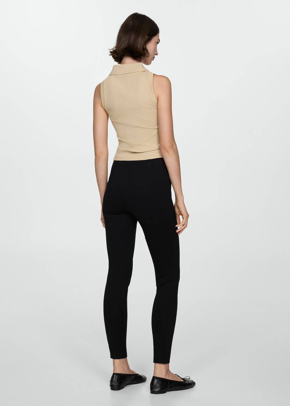 Mango Legging mit hohem Bund Online