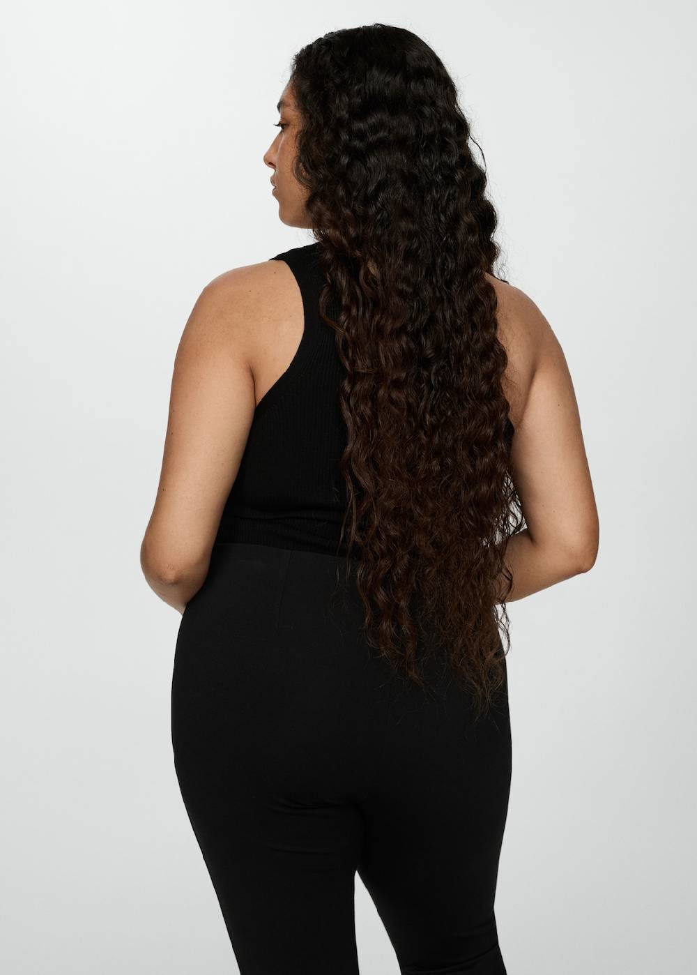 Mango Legging mit hohem Bund Online