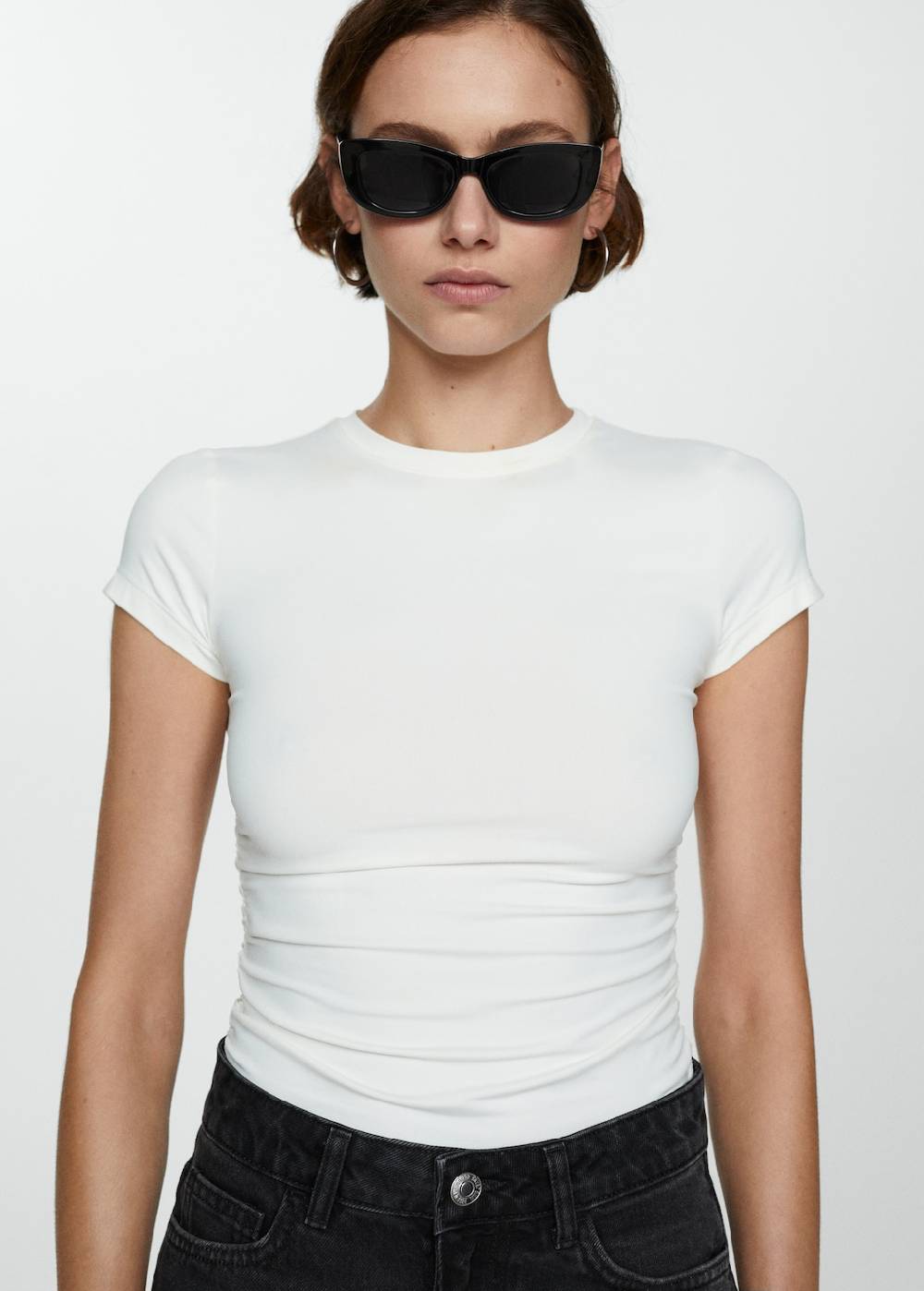 Mango Mom Fit-Jeans-Shorts Outlet
