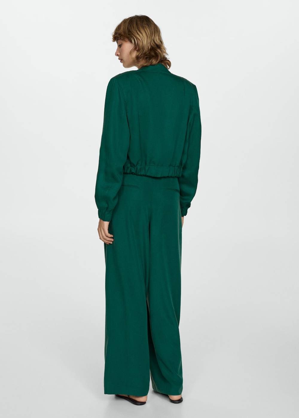 Mango Lyocell-Hose mit Gürtel Hotsell