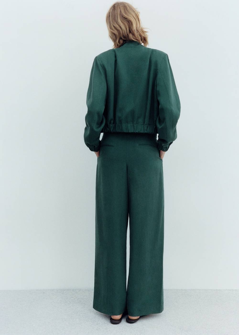 Mango Lyocell-Hose mit Gürtel Hotsell