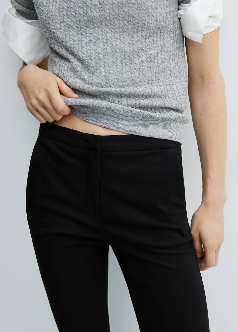 Mango Skinny Hose in 7/8-Länge Blitzverkäufe
