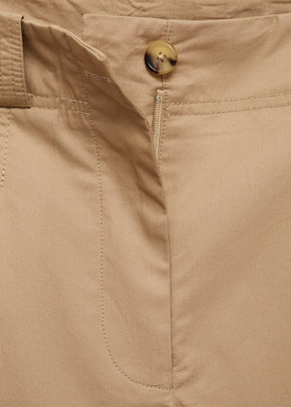 Mango Wideleg-Bundfaltenhose Fabrik Onlineshop