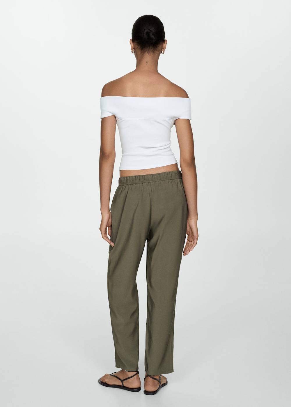 Mango Jogger Pants mit Kordel Fabrikpreis