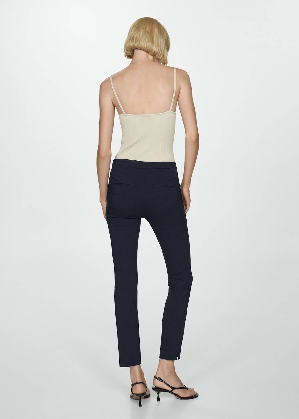 Mango 7/8-Röhrenhose Rabatt