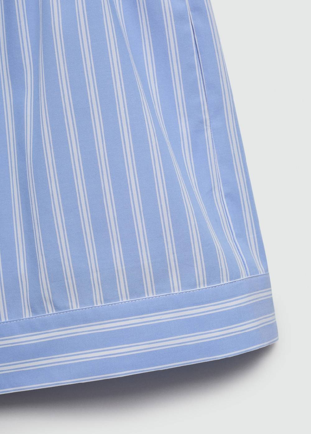 Mango Gerade Shorts mit Streifenmuster Begrenztes Angebot