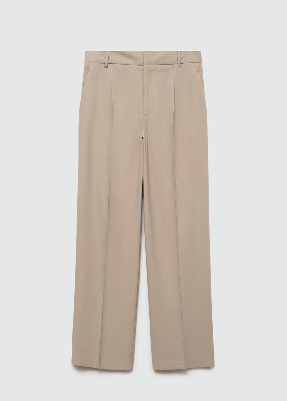Mango Gerade Bundfaltenhose Online Shopping