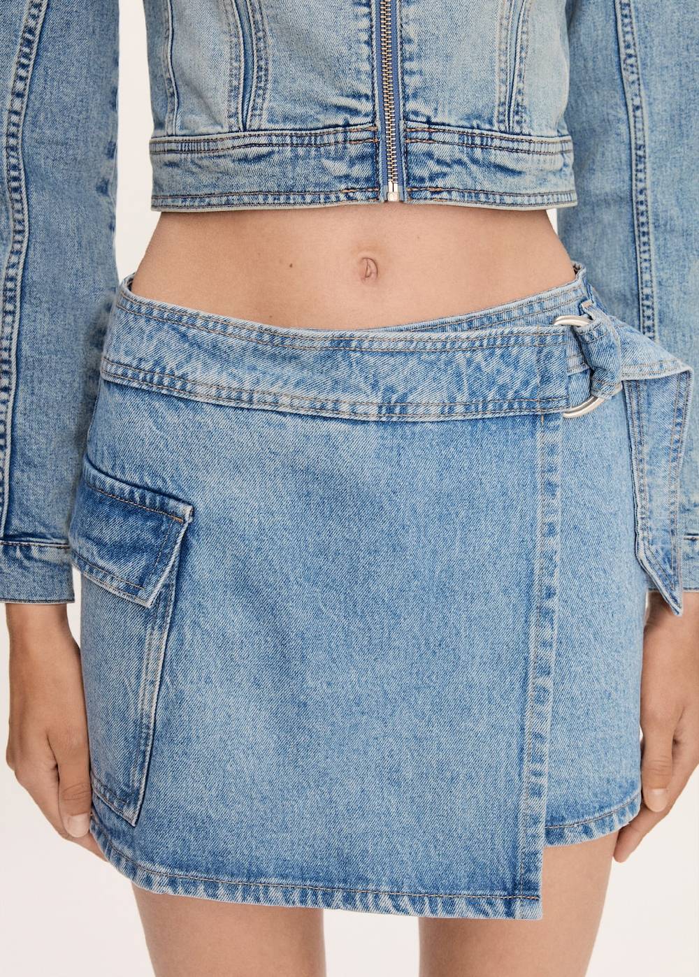 Mango Jeans-Hosenrock Preisnachlass
