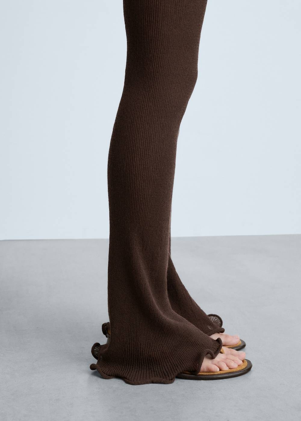 Mango Flare-Strickhose Saisonschlussverkauf