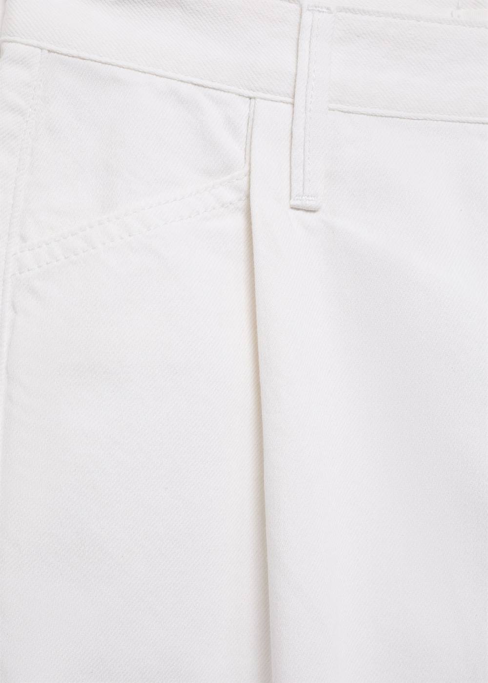 Mango Jeansshorts mit ausgefranstem Saum Black Friday