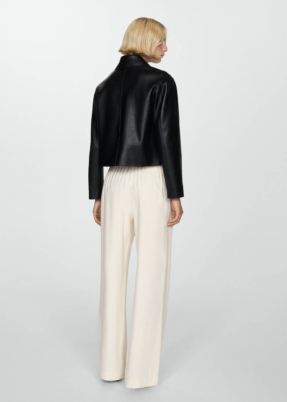 Mango Wideleg-Hose mit Stretchbund Zeitlich begrenztes Angebot
