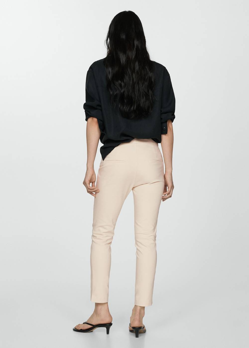 Mango Skinny Hose in 7/8-Länge Große Rabatte