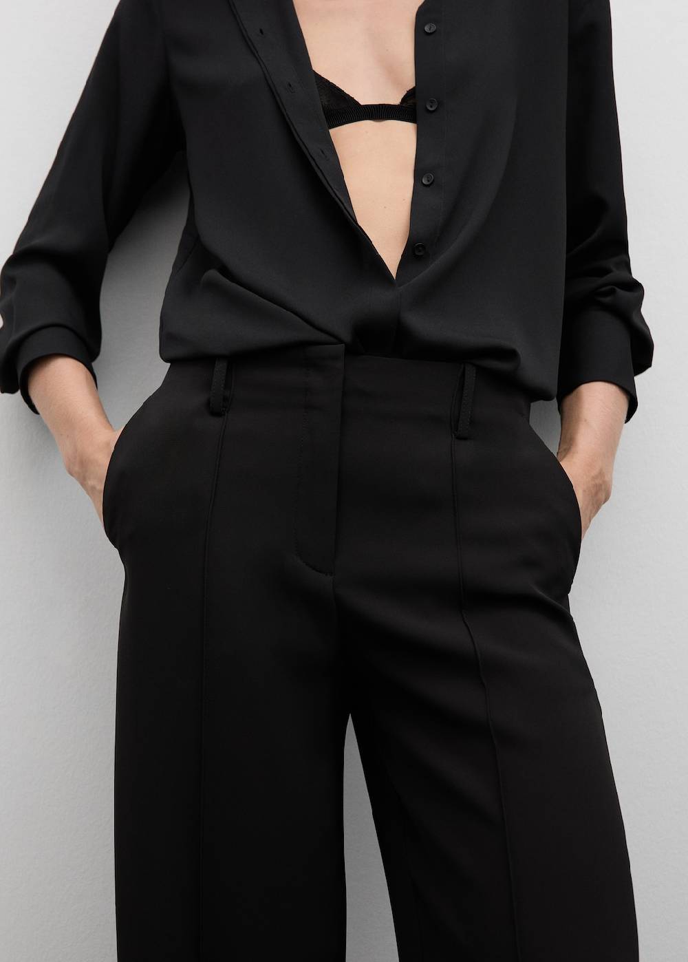 Mango Gerade Bundfaltenhose Neuheiten