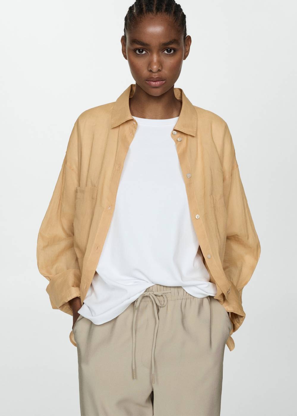 Mango Jogger Pants mit Kordel Räumungsverkauf