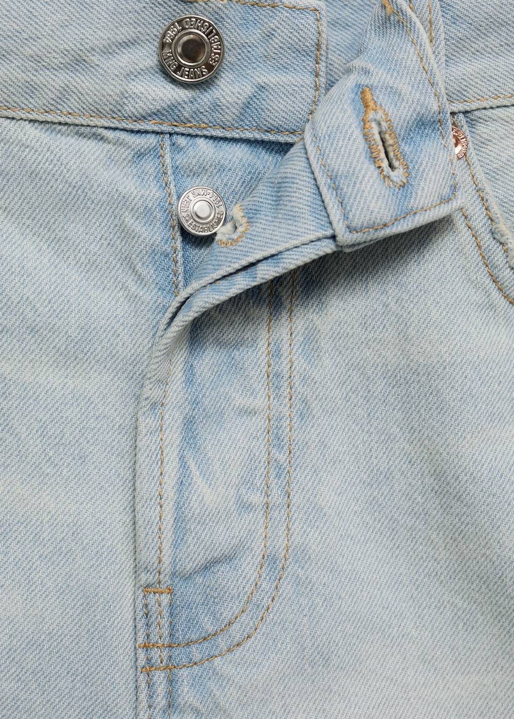 Mango Jeansshorts mit ausgefranstem Saum Kauf eins, bekomm eins gratis