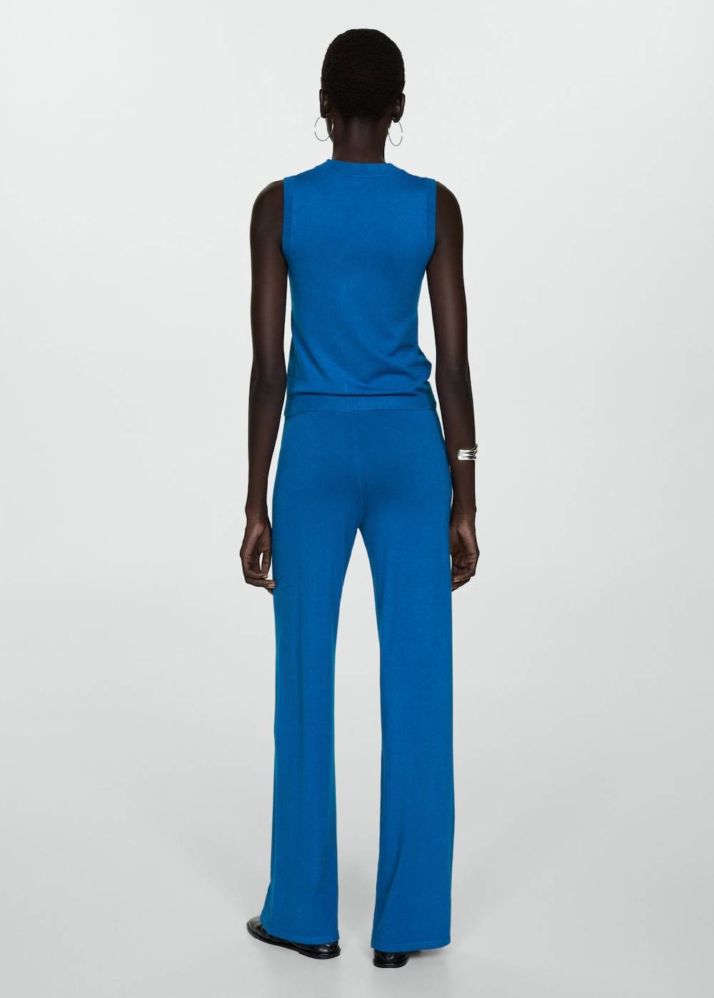 Mango Wideleg-Strickhose Sonderangebote
