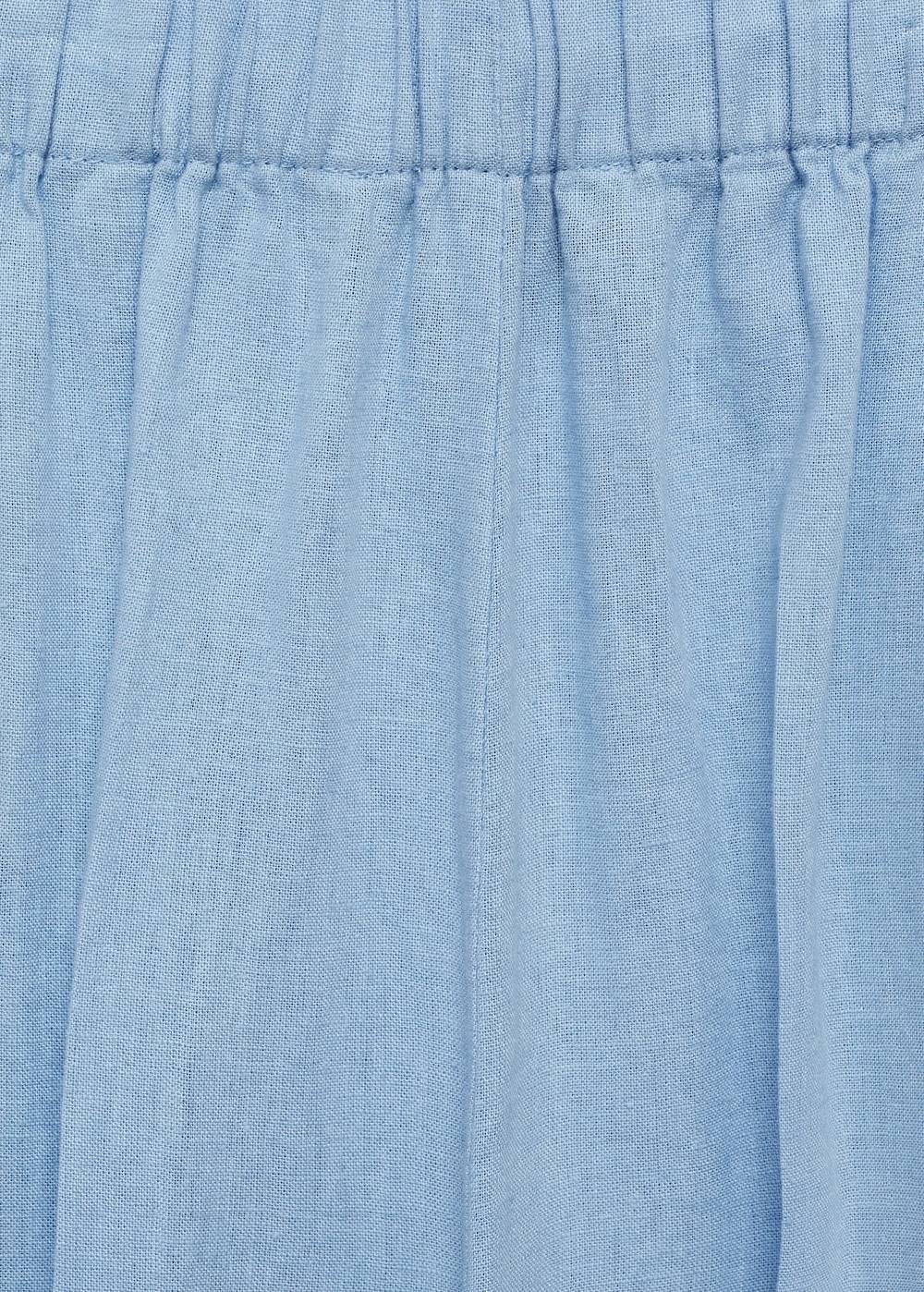 Mango Wideleg-Leinenhose Letzter Tag