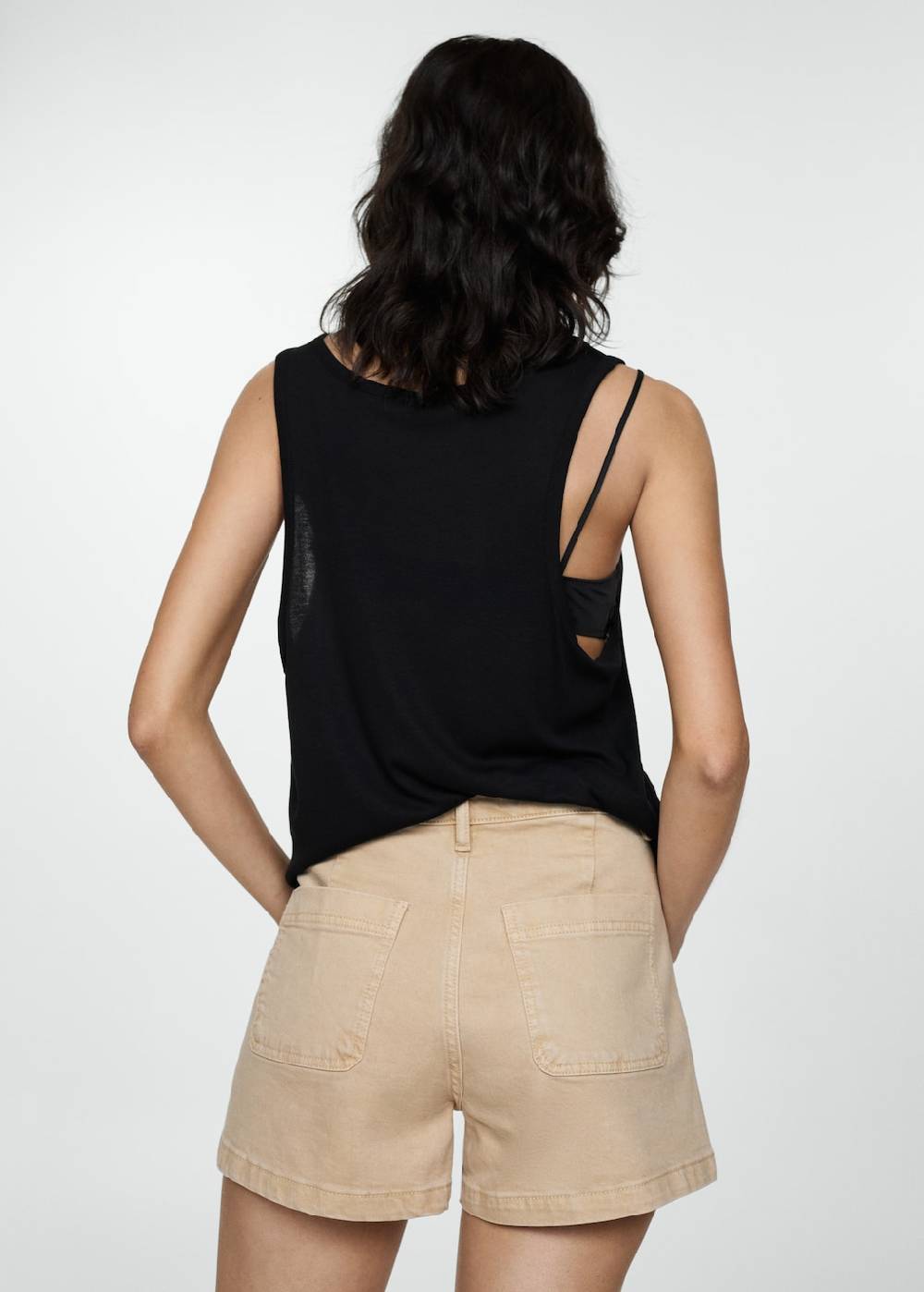 Mango Jeans-Shorts mit Taschen Bis zu 60% Rabatt