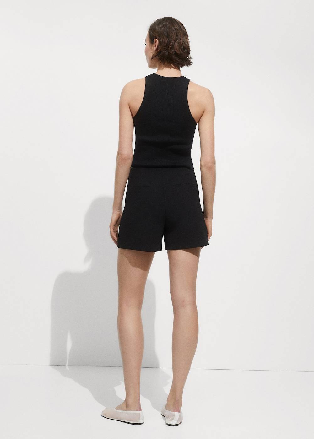 Mango Gerade Shorts mit mittlerer Bundhöhe Bis zu 55% Rabatt