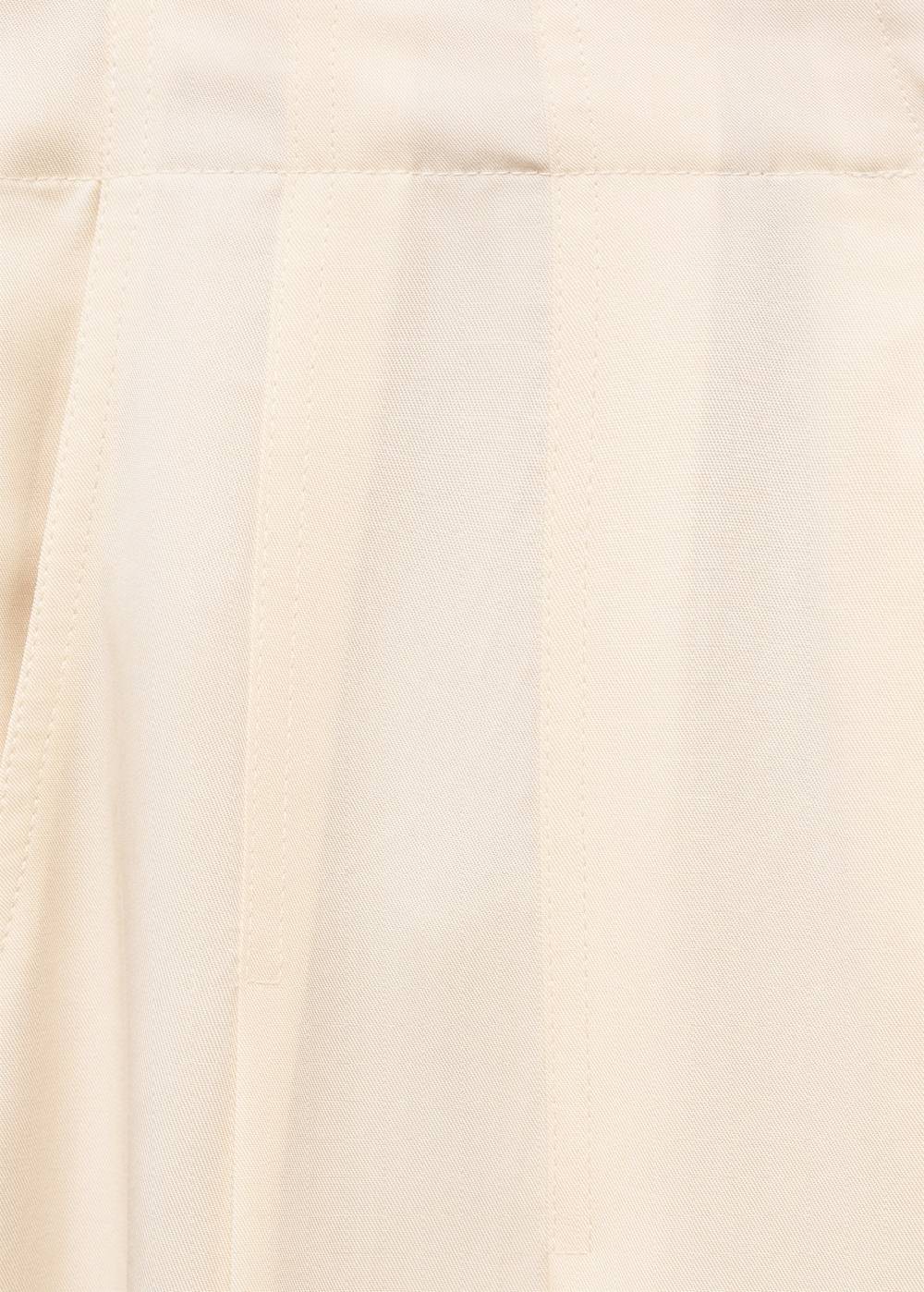 Mango Lyocell-Bundfaltenhose Discount Store für neue Produkte