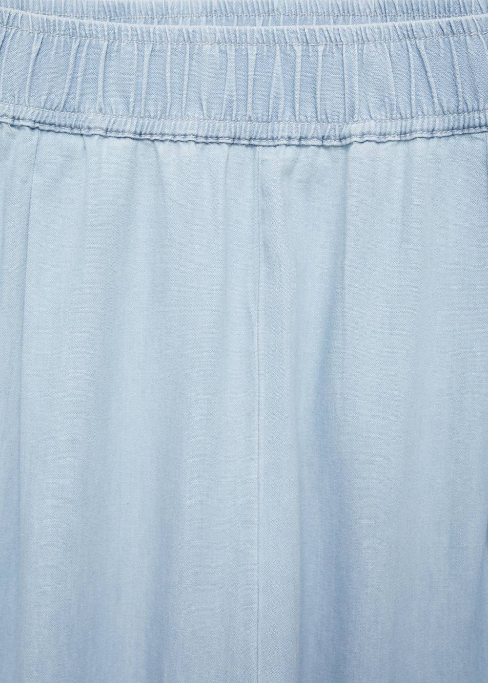 Mango Fließende Baumwollhose Fabrikladen