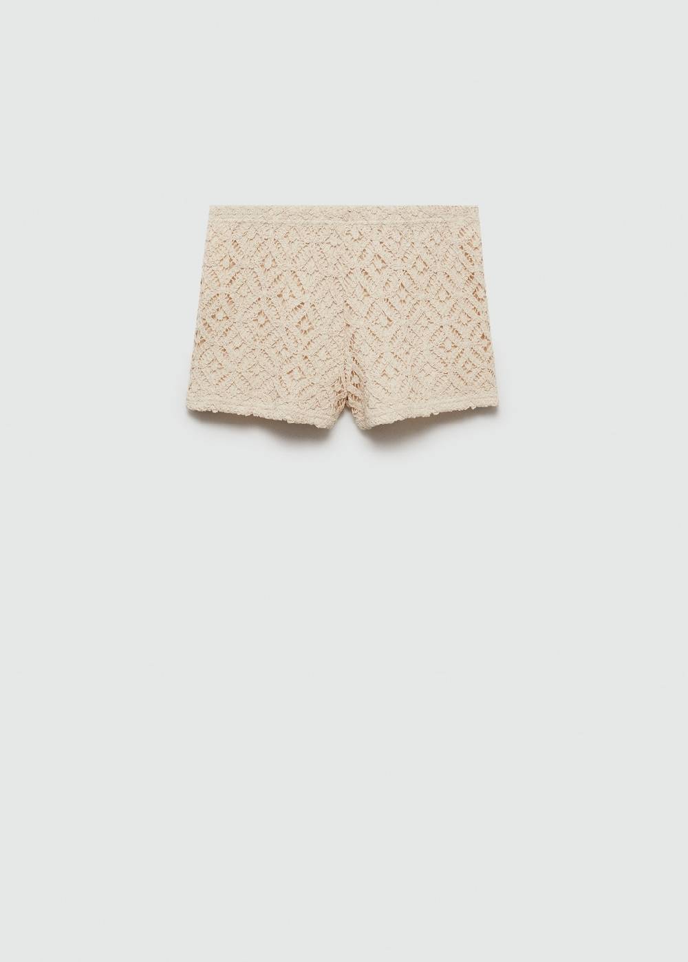 Mango Gerade Shorts im Häkel-Style Kostenloser Versand