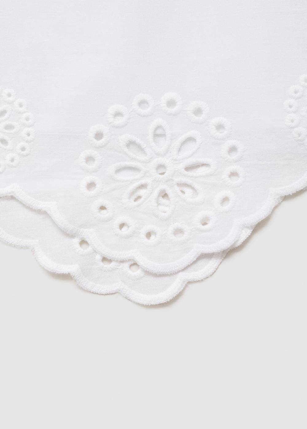 Mango Bestickte Lochstrick-Shorts Fabrik Onlineshop