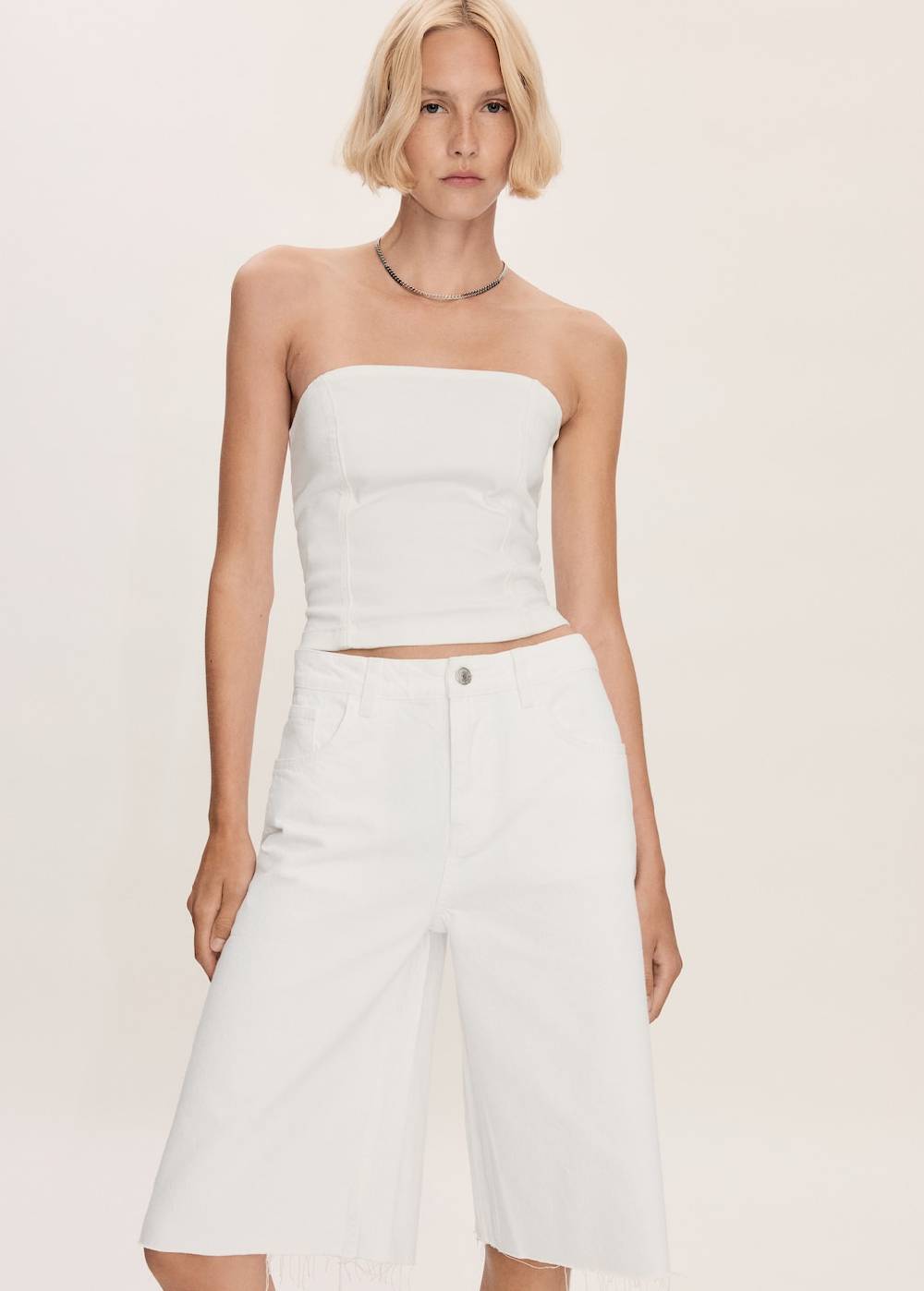 Mango Oversized-Bermudashorts aus Jeans Rabatt