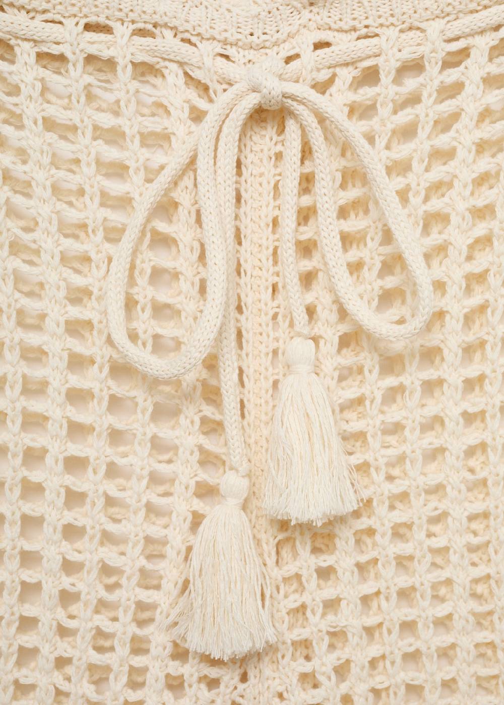 Mango Pointelle-Strickhose Großer Ausverkauf